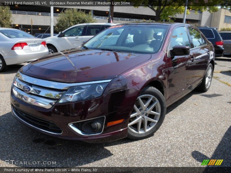 Front 3/4 View of 2011 Fusion SEL V6