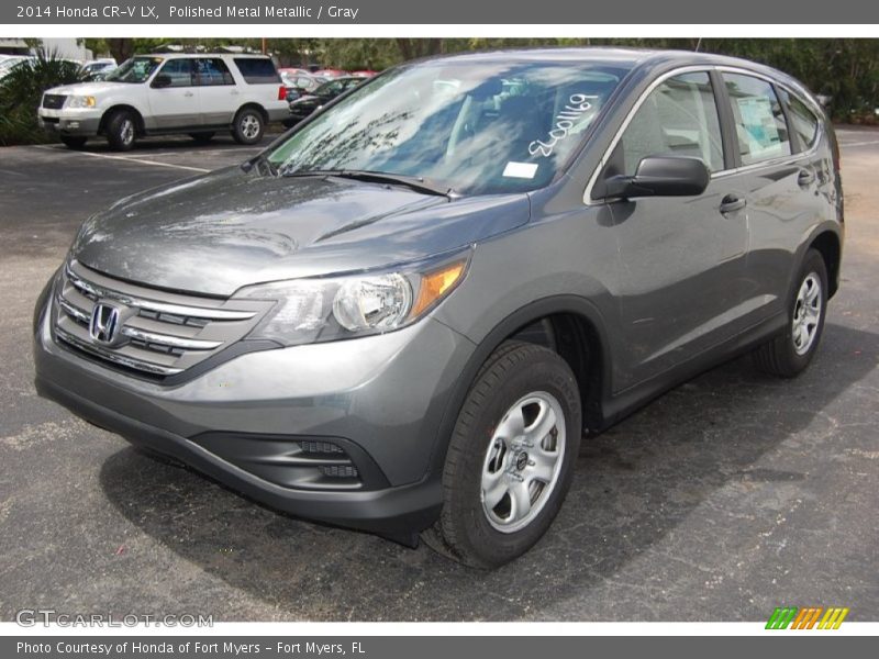 Polished Metal Metallic / Gray 2014 Honda CR-V LX