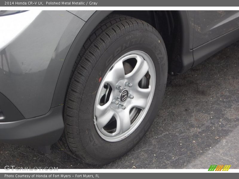 Polished Metal Metallic / Gray 2014 Honda CR-V LX