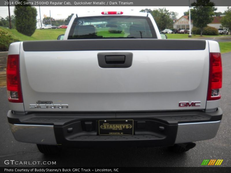 Quicksilver Metallic / Dark Titanium 2014 GMC Sierra 2500HD Regular Cab