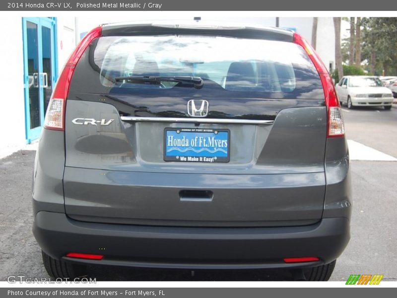Polished Metal Metallic / Gray 2014 Honda CR-V LX