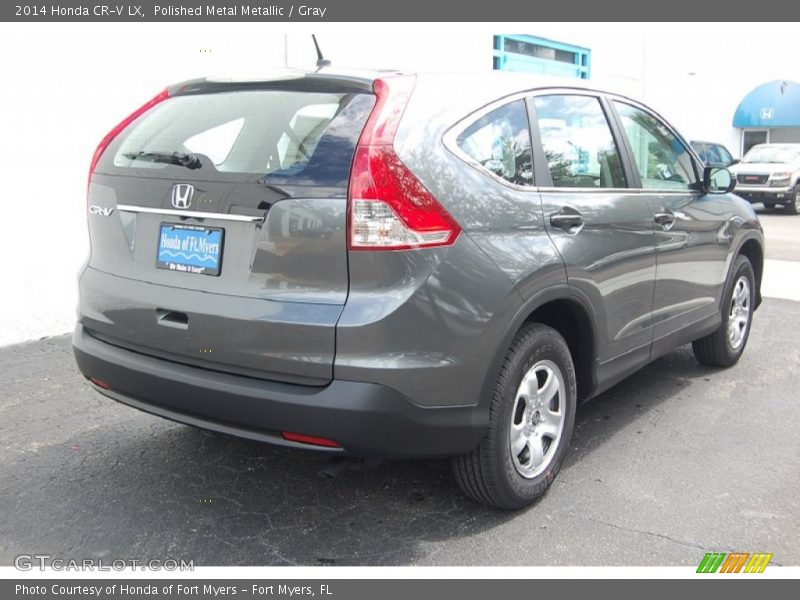 Polished Metal Metallic / Gray 2014 Honda CR-V LX