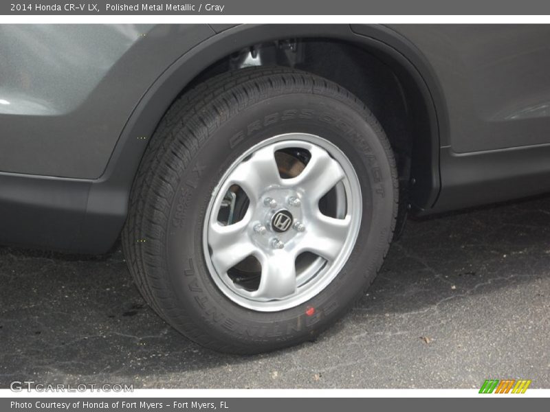 Polished Metal Metallic / Gray 2014 Honda CR-V LX