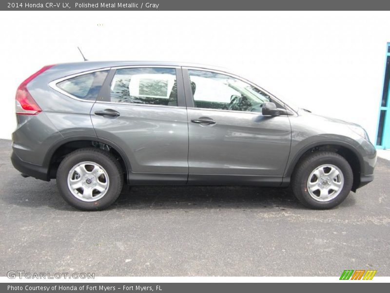 Polished Metal Metallic / Gray 2014 Honda CR-V LX