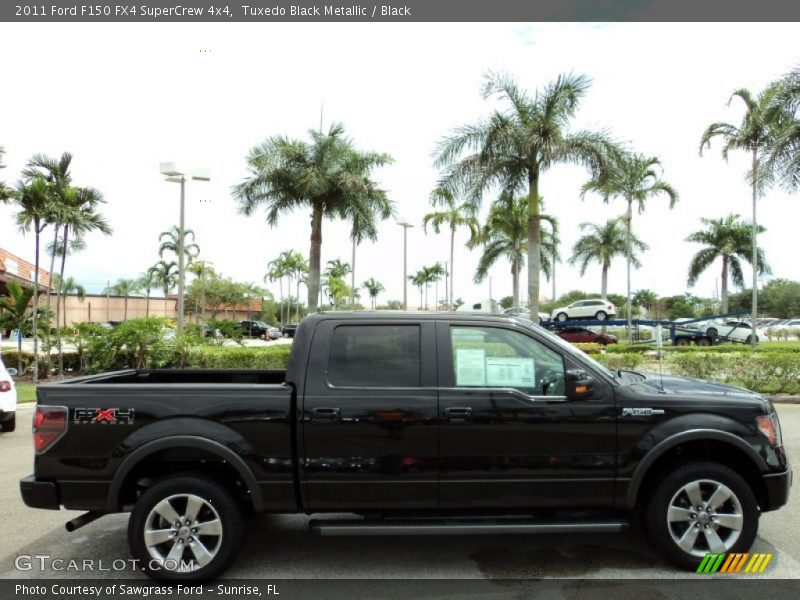 Tuxedo Black Metallic / Black 2011 Ford F150 FX4 SuperCrew 4x4
