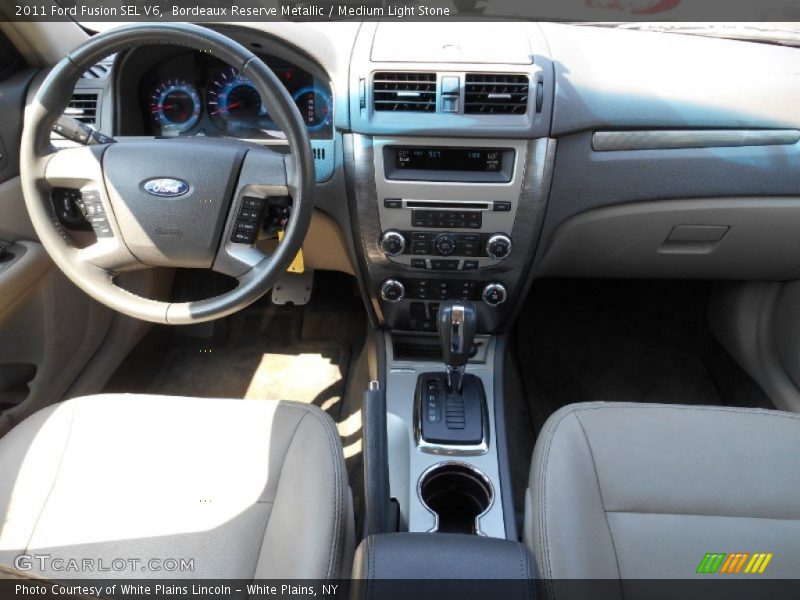Bordeaux Reserve Metallic / Medium Light Stone 2011 Ford Fusion SEL V6