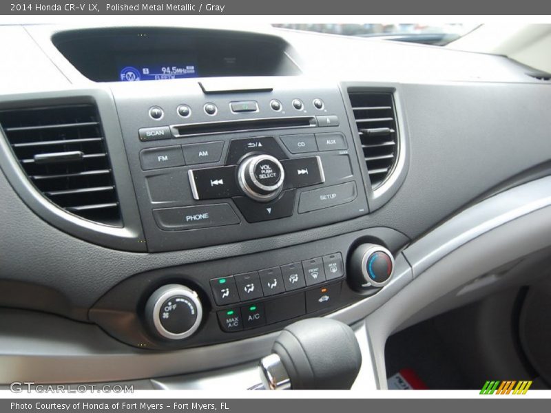 Polished Metal Metallic / Gray 2014 Honda CR-V LX