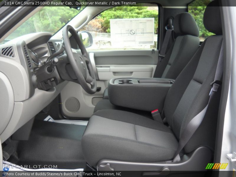 Quicksilver Metallic / Dark Titanium 2014 GMC Sierra 2500HD Regular Cab