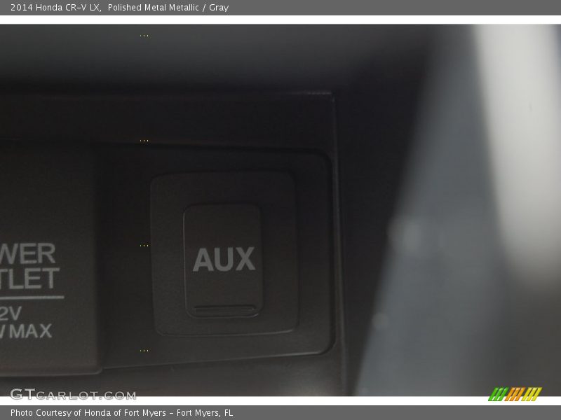 Polished Metal Metallic / Gray 2014 Honda CR-V LX