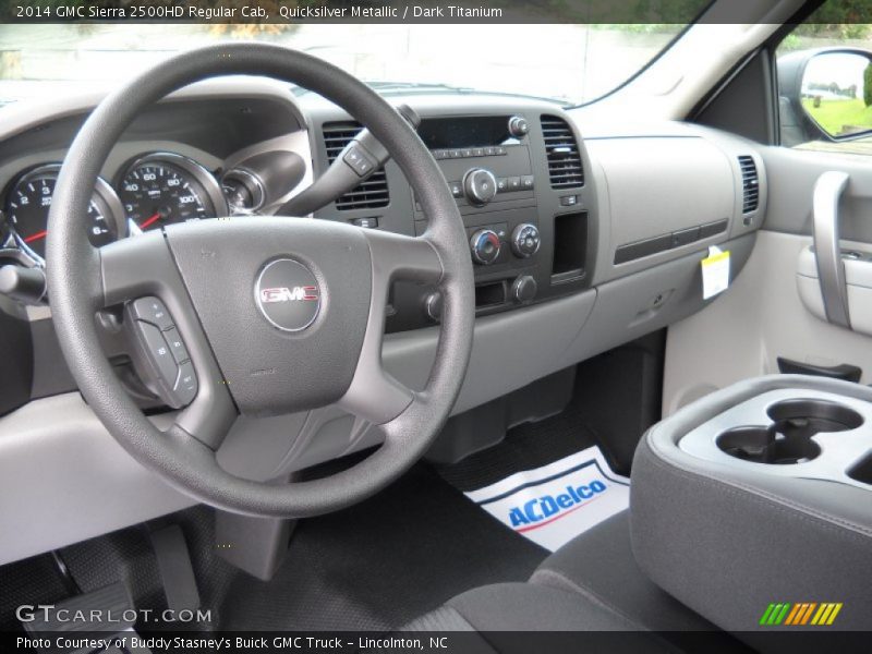 Quicksilver Metallic / Dark Titanium 2014 GMC Sierra 2500HD Regular Cab