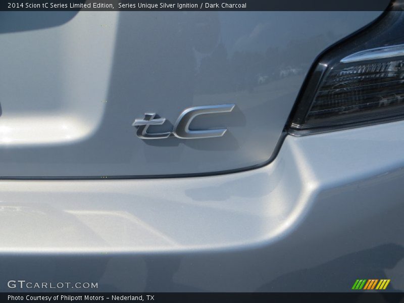 Series Unique Silver Ignition / Dark Charcoal 2014 Scion tC Series Limited Edition