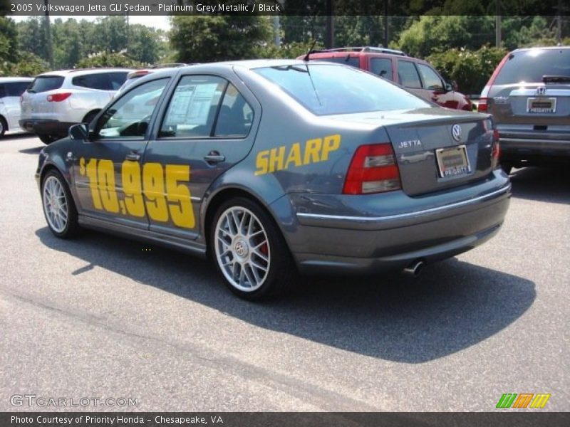 Platinum Grey Metallic / Black 2005 Volkswagen Jetta GLI Sedan