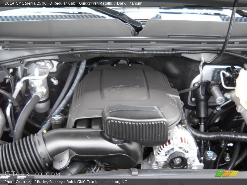 Quicksilver Metallic / Dark Titanium 2014 GMC Sierra 2500HD Regular Cab