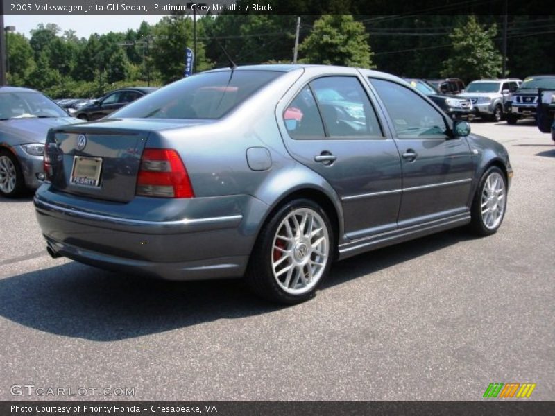Platinum Grey Metallic / Black 2005 Volkswagen Jetta GLI Sedan