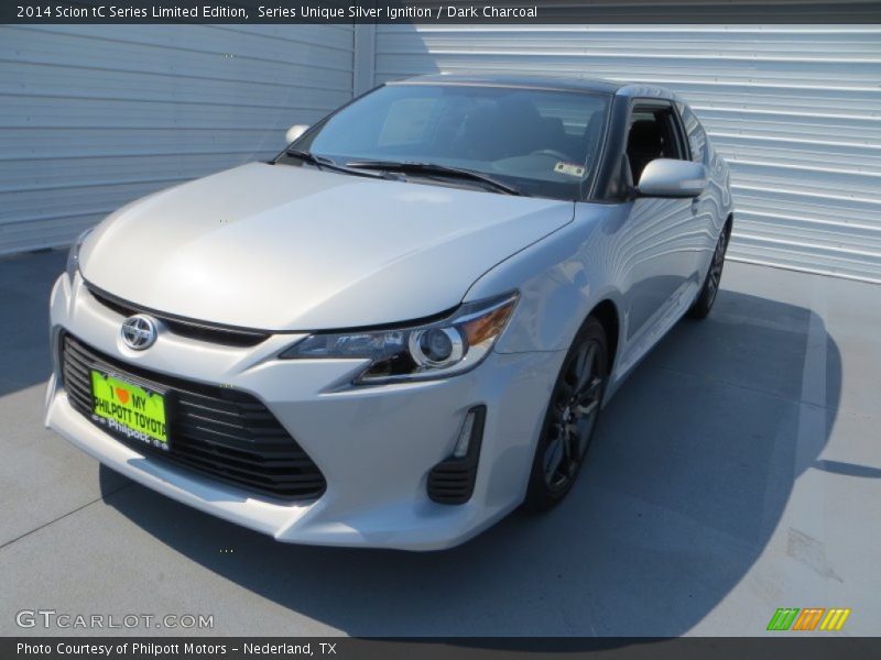 Series Unique Silver Ignition / Dark Charcoal 2014 Scion tC Series Limited Edition