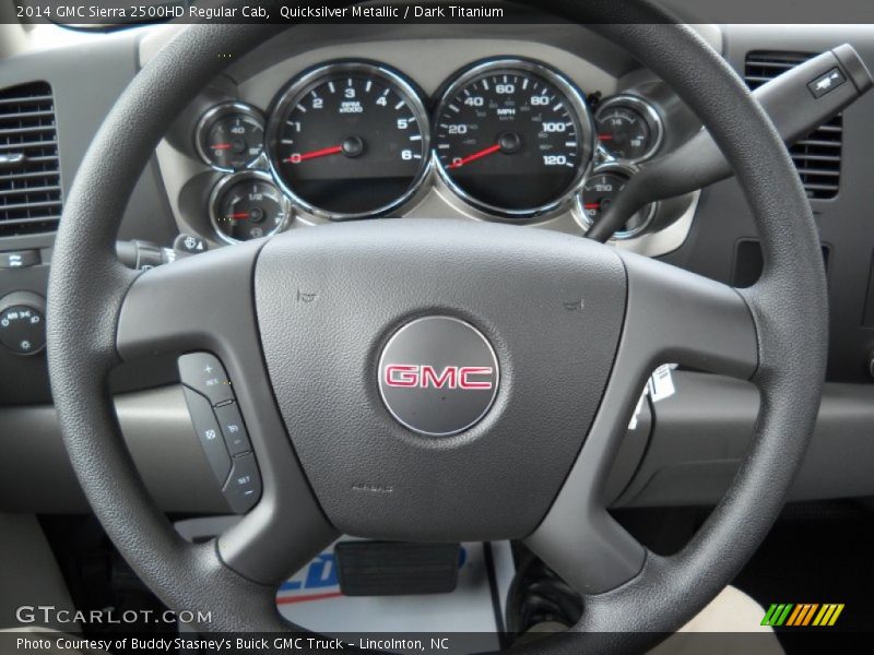 Quicksilver Metallic / Dark Titanium 2014 GMC Sierra 2500HD Regular Cab