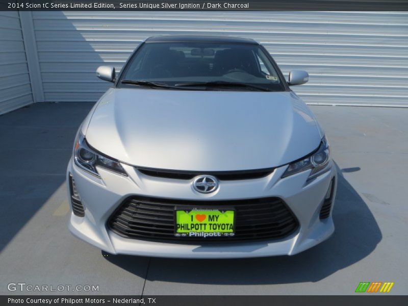Series Unique Silver Ignition / Dark Charcoal 2014 Scion tC Series Limited Edition