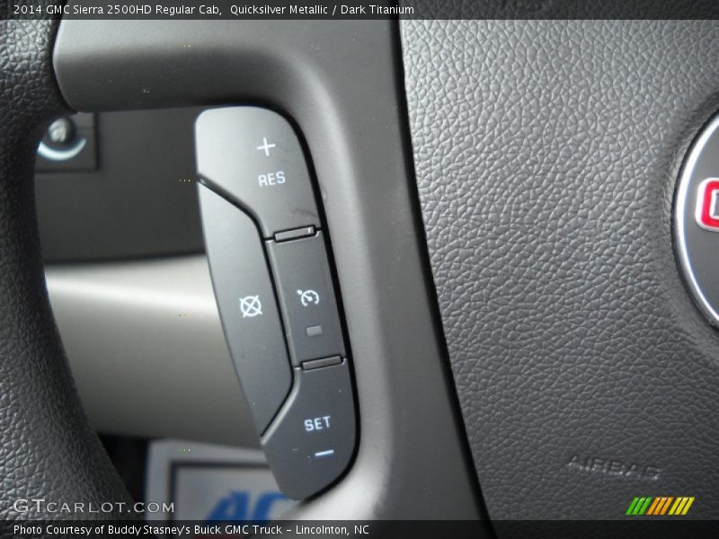 Quicksilver Metallic / Dark Titanium 2014 GMC Sierra 2500HD Regular Cab