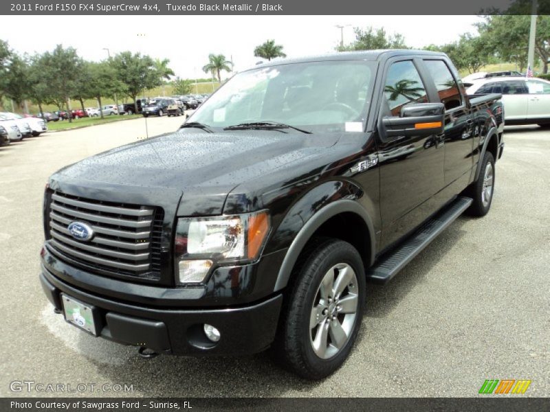 Tuxedo Black Metallic / Black 2011 Ford F150 FX4 SuperCrew 4x4