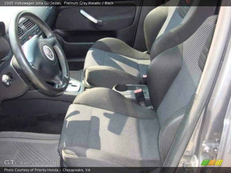 Platinum Grey Metallic / Black 2005 Volkswagen Jetta GLI Sedan