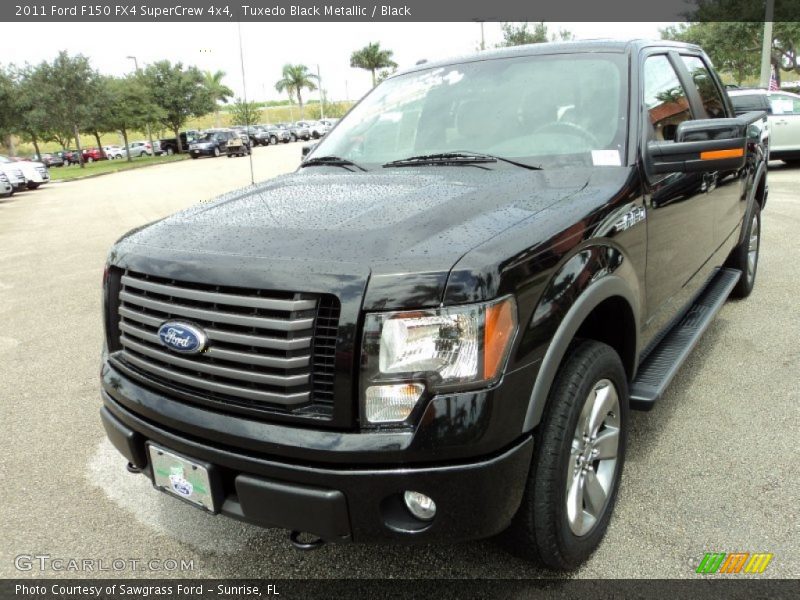 Tuxedo Black Metallic / Black 2011 Ford F150 FX4 SuperCrew 4x4