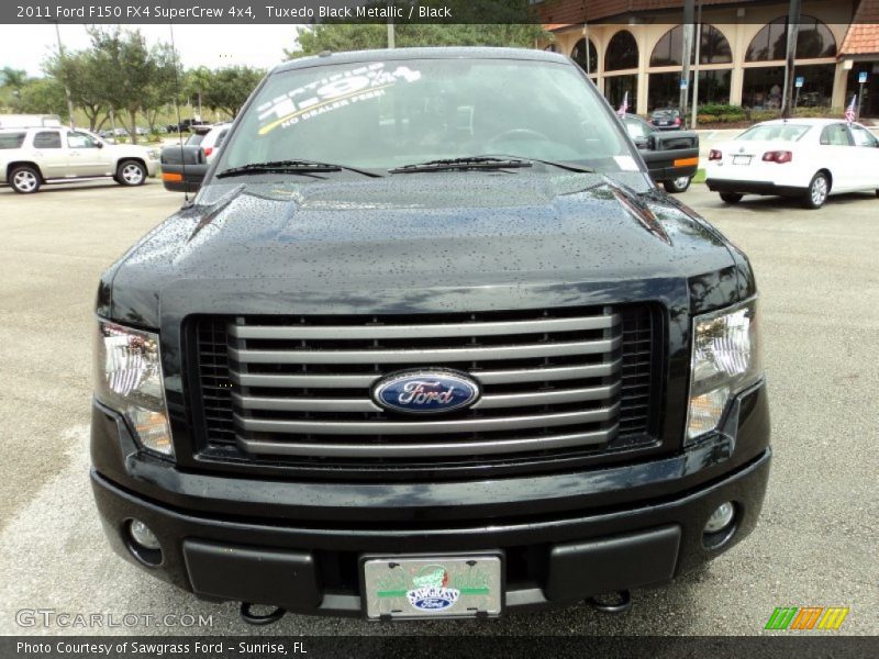 Tuxedo Black Metallic / Black 2011 Ford F150 FX4 SuperCrew 4x4