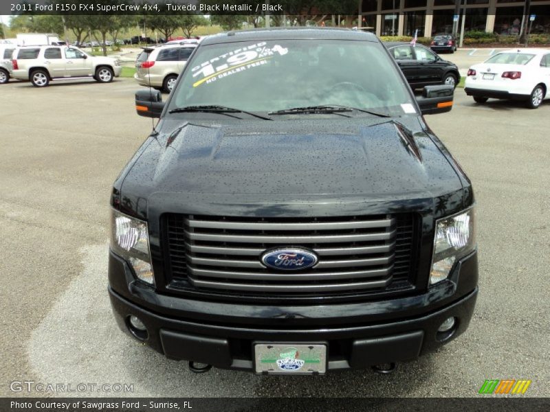 Tuxedo Black Metallic / Black 2011 Ford F150 FX4 SuperCrew 4x4