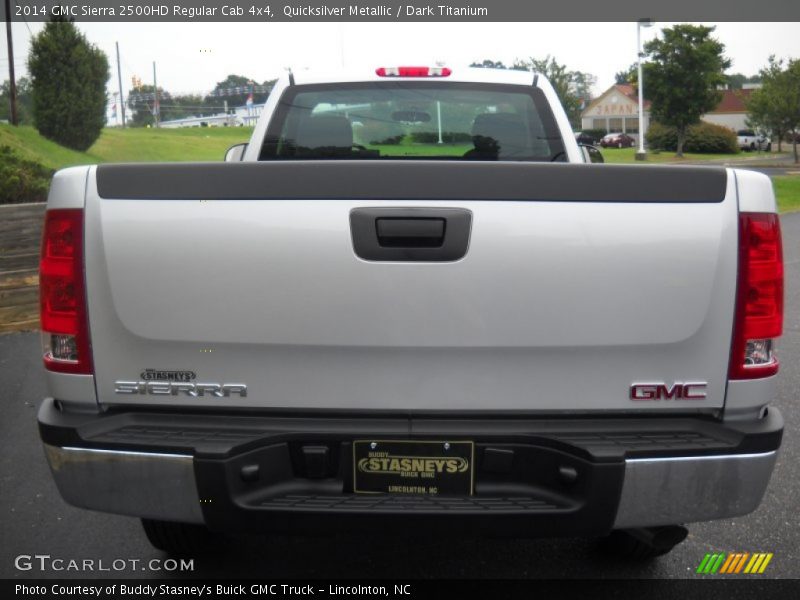 Quicksilver Metallic / Dark Titanium 2014 GMC Sierra 2500HD Regular Cab 4x4