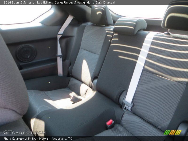 Rear Seat of 2014 tC Series Limited Edition