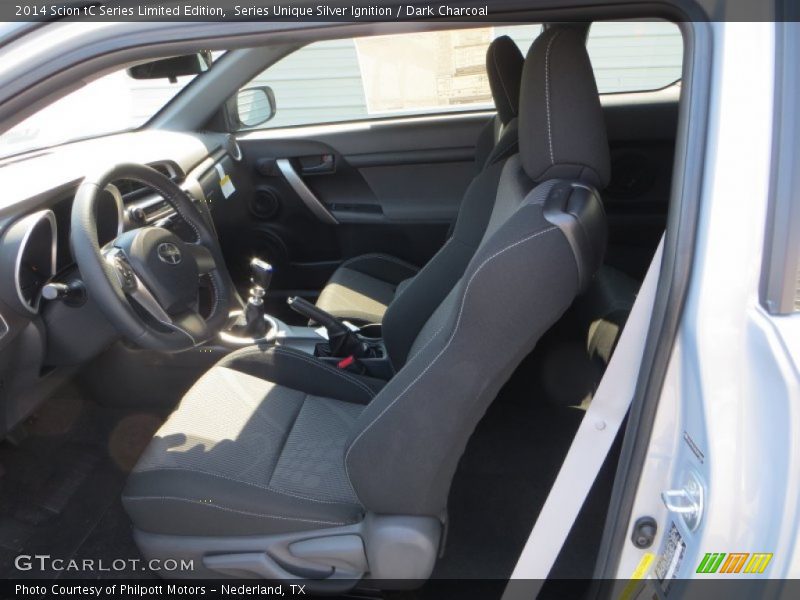 Front Seat of 2014 tC Series Limited Edition