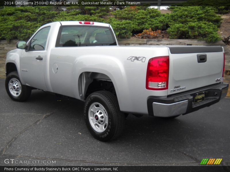  2014 Sierra 2500HD Regular Cab 4x4 Quicksilver Metallic