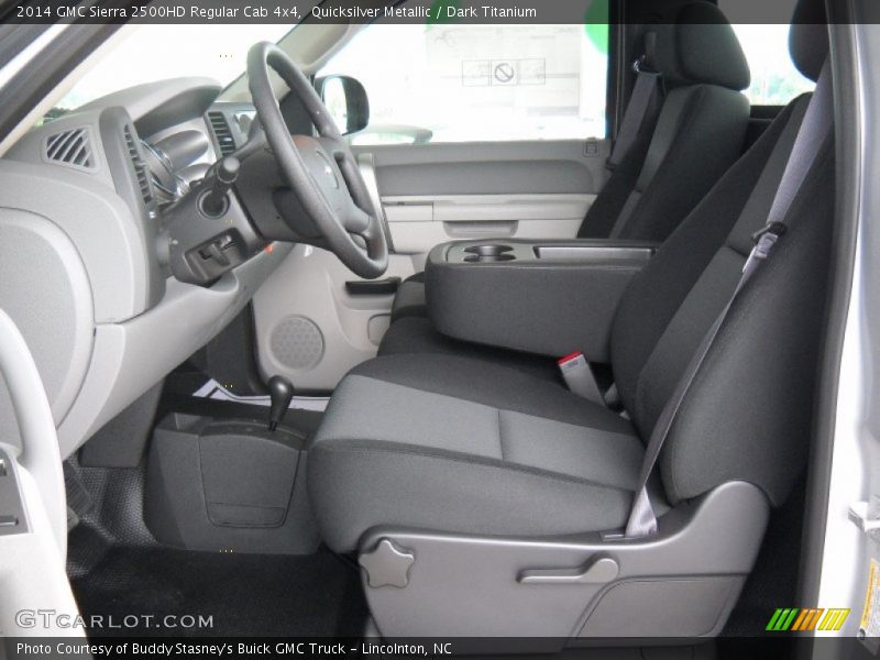 Quicksilver Metallic / Dark Titanium 2014 GMC Sierra 2500HD Regular Cab 4x4