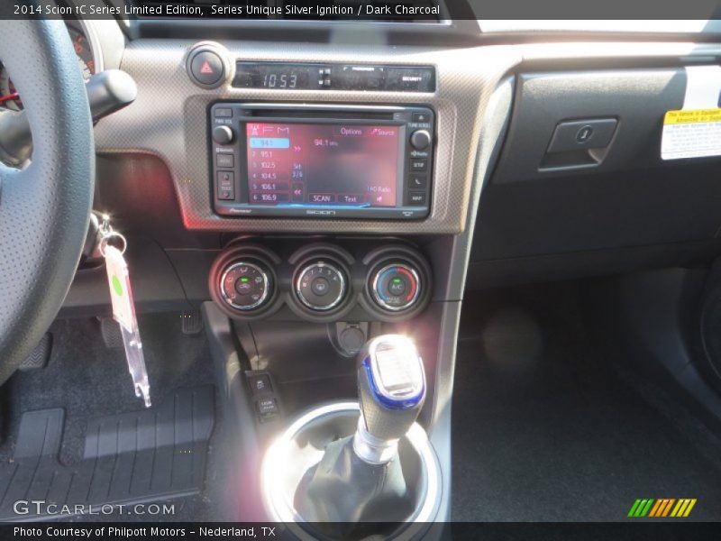 Controls of 2014 tC Series Limited Edition