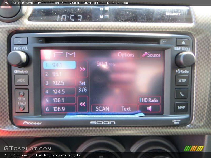 Series Unique Silver Ignition / Dark Charcoal 2014 Scion tC Series Limited Edition