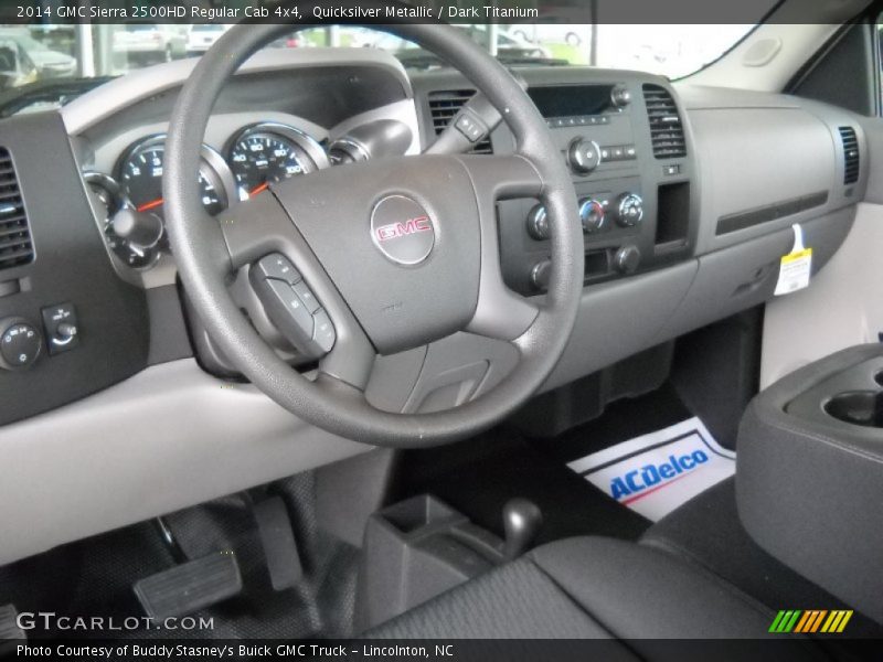 Quicksilver Metallic / Dark Titanium 2014 GMC Sierra 2500HD Regular Cab 4x4