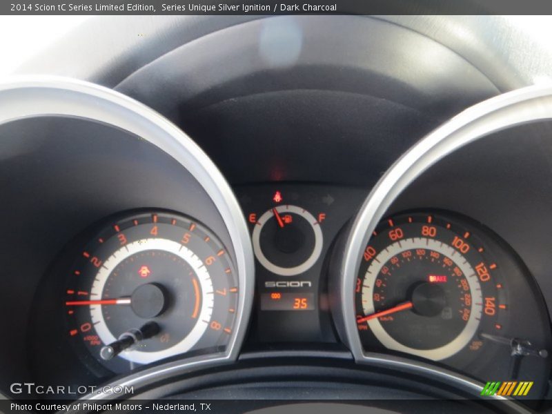  2014 tC Series Limited Edition Series Limited Edition Gauges