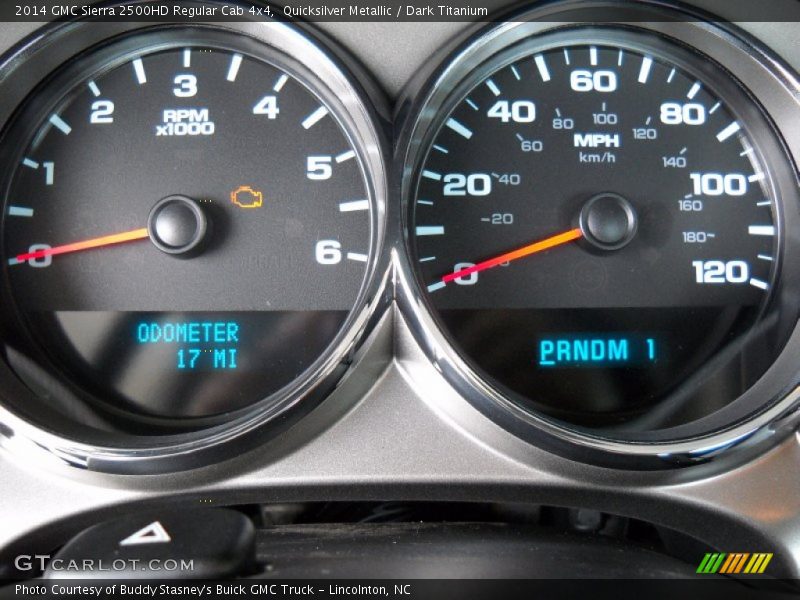 Quicksilver Metallic / Dark Titanium 2014 GMC Sierra 2500HD Regular Cab 4x4