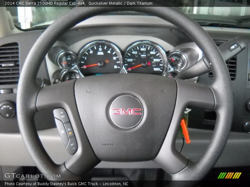 Quicksilver Metallic / Dark Titanium 2014 GMC Sierra 2500HD Regular Cab 4x4