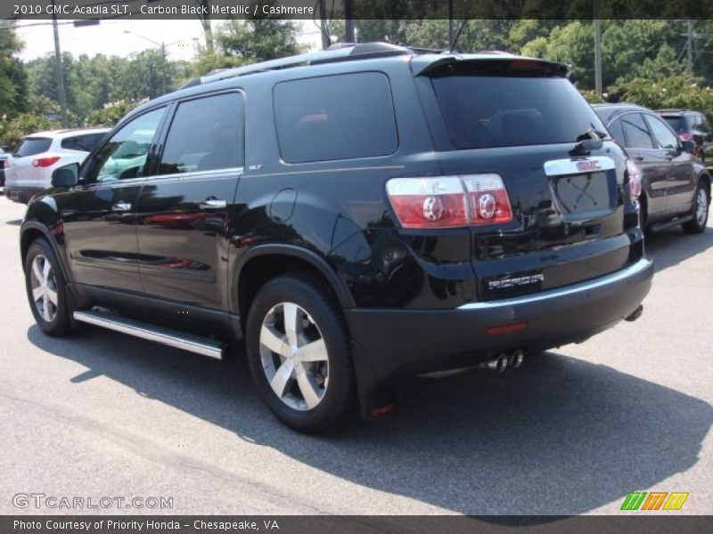 Carbon Black Metallic / Cashmere 2010 GMC Acadia SLT