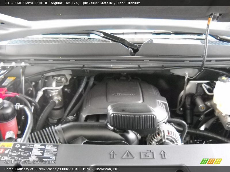 Quicksilver Metallic / Dark Titanium 2014 GMC Sierra 2500HD Regular Cab 4x4