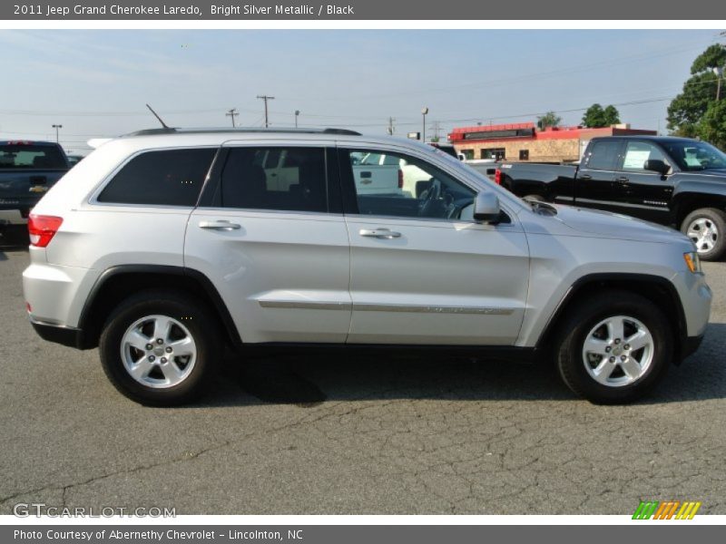 Bright Silver Metallic / Black 2011 Jeep Grand Cherokee Laredo