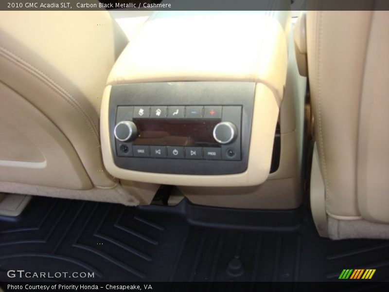 Carbon Black Metallic / Cashmere 2010 GMC Acadia SLT