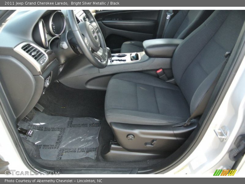Bright Silver Metallic / Black 2011 Jeep Grand Cherokee Laredo