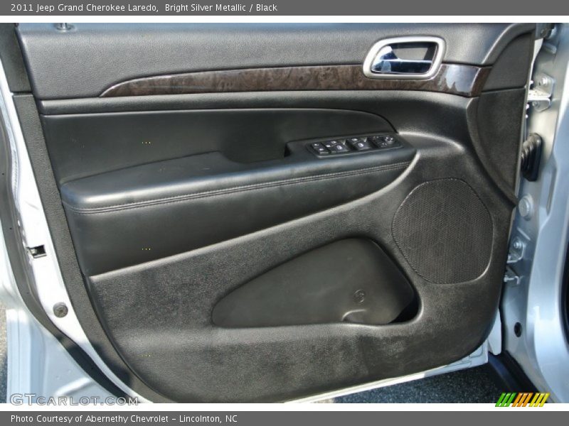 Bright Silver Metallic / Black 2011 Jeep Grand Cherokee Laredo