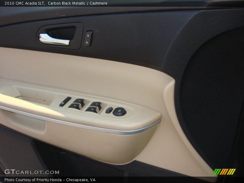 Carbon Black Metallic / Cashmere 2010 GMC Acadia SLT