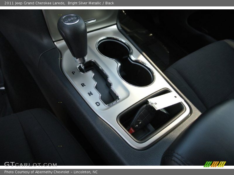 Bright Silver Metallic / Black 2011 Jeep Grand Cherokee Laredo