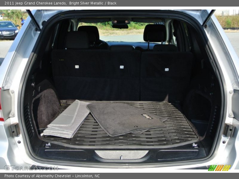 Bright Silver Metallic / Black 2011 Jeep Grand Cherokee Laredo