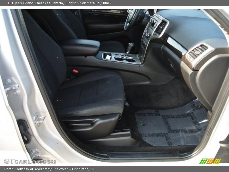 Bright Silver Metallic / Black 2011 Jeep Grand Cherokee Laredo