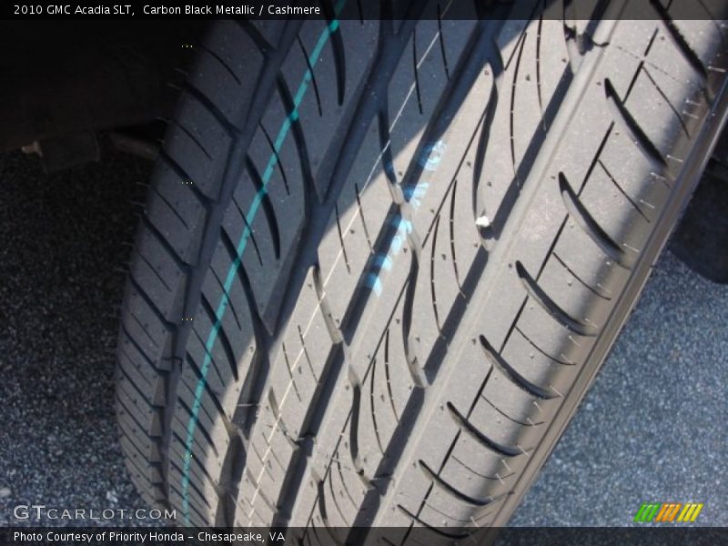 Carbon Black Metallic / Cashmere 2010 GMC Acadia SLT
