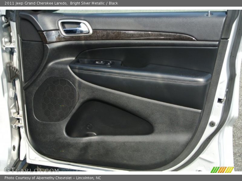 Bright Silver Metallic / Black 2011 Jeep Grand Cherokee Laredo
